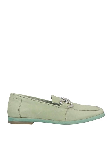 HUNDRED 100 Mocassino Verde chiaro Pelle