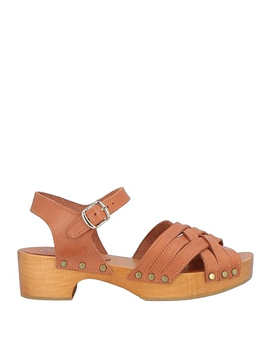 PAPANATAS by ELI Sandals Tan Leather