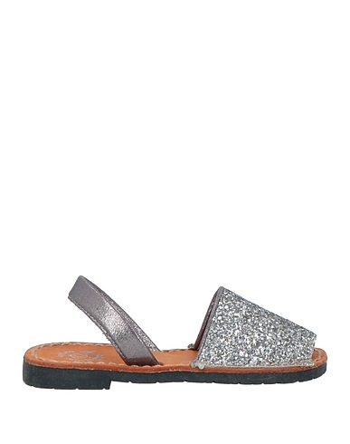 COLORS OF CALIFORNIA Sandals Silver Textile fibres