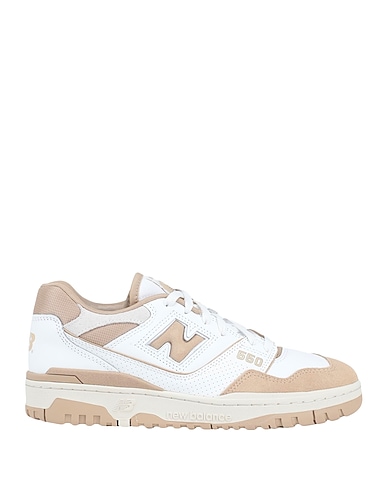 NEW BALANCE Sneakers 550
 White Leather, Textile fibers