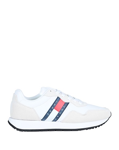 TOMMY JEANS Sneakers White 100% Leather