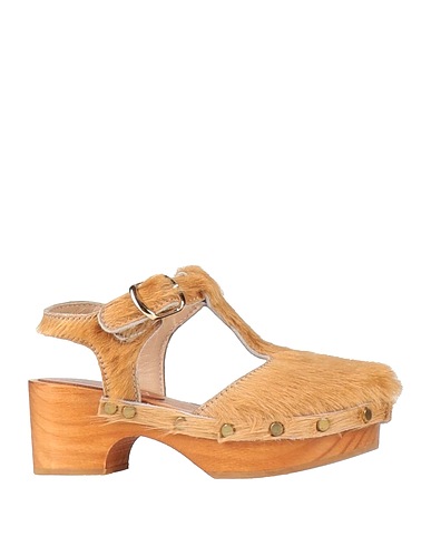 PAPANATAS by ELI Sandals Beige Leather