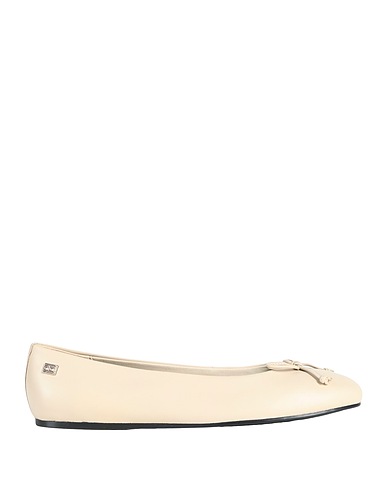 TOMMY HILFIGER Ballet flats Beige 100% Leather