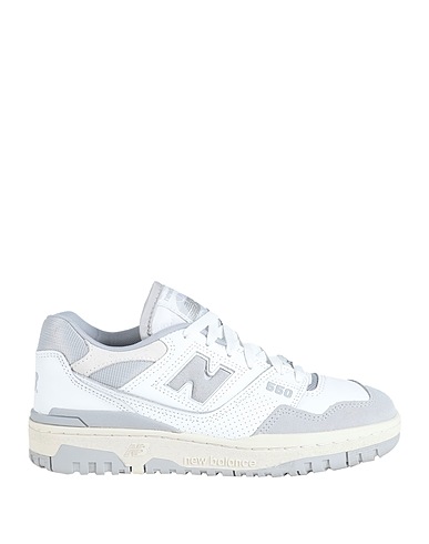 NEW BALANCE Sneakers 550
 White Leather, Textile fibers