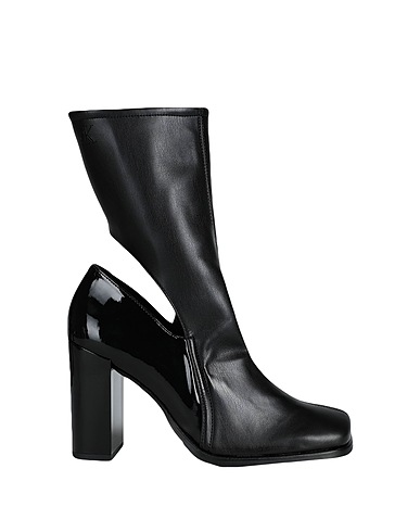 CALVIN KLEIN JEANS Ankle boot Black 50% Polyurethane, 50% PES - Polyethersulfone