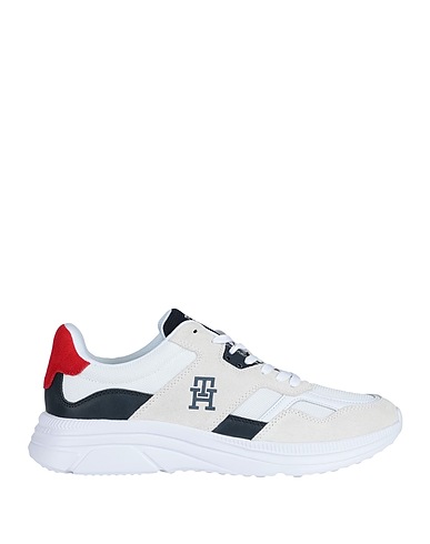 TOMMY HILFIGER Sneakers Cuir, Fibres textiles