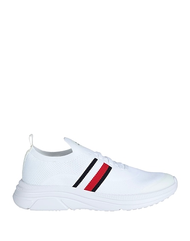 TOMMY HILFIGER Sneakers Bianco Fibre tessili