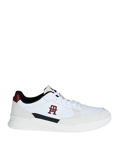 TOMMY HILFIGER Sneakers White 88% Leather, 12% Polyurethane