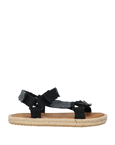 MAISON MARGIELA Espadrilles Black Textile fibers
