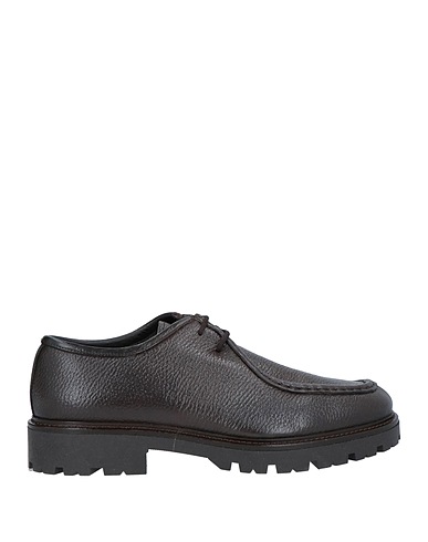 BRAWN'S Stringate Testa di moro Pelle