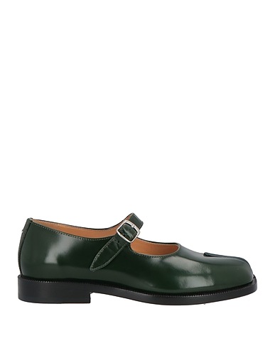 MAISON MARGIELA Bailarinas VERDE SCURO Cuero