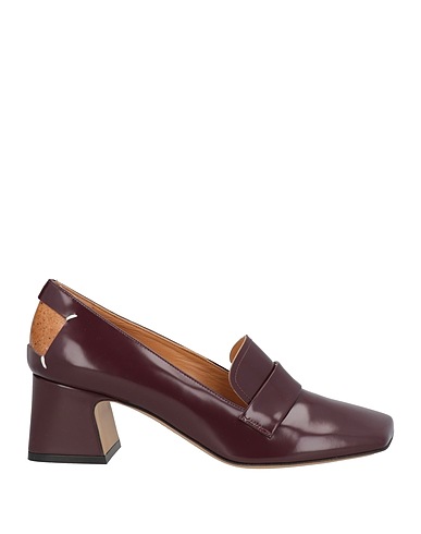 MAISON MARGIELA Loafers Plum Leather