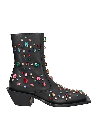 DOLCE&GABBANA Ankle boot Black Leather