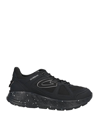 ALBERTO GUARDIANI Sneakers Black Textile fibers