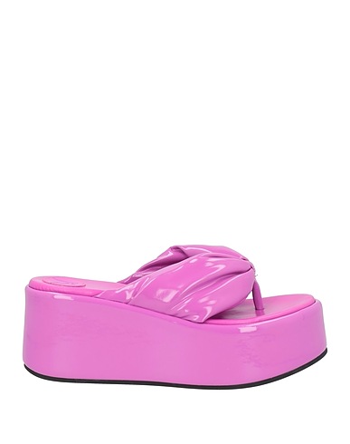 BETTINA VERMILLON Infradito Malva Fibre tessili