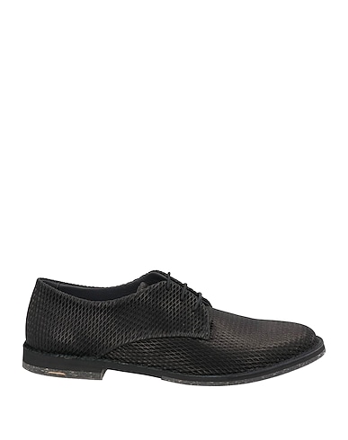 PANTANETTI Laced shoes Black Leather