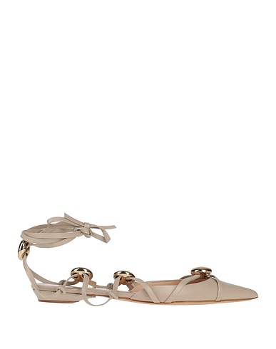 BRUNO FRISONI Ballerines Beige Cuir