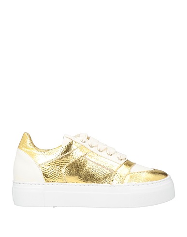 AGL Sneakers Χρυσό Δέρμα