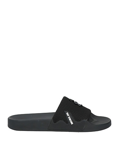 RAF SIMONS Sandals Black Textile fibres