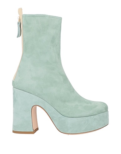 AGL Ankle boot Sage green Leather
