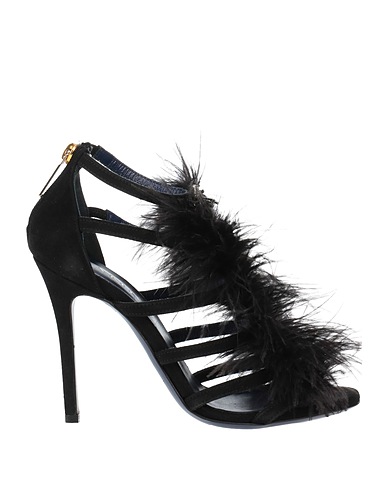 AMEN Sandals Black Leather