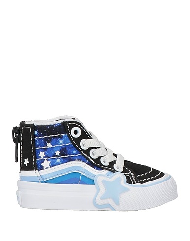 VANS Sneakers SK8-Hi Zip Rainbow Star GWGX BLKBU
 Nero Pelle, Fibre tessili