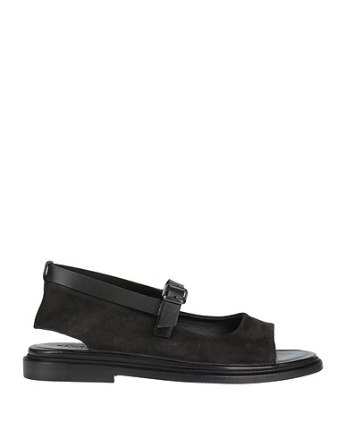 PANTANETTI Sandals Black Leather