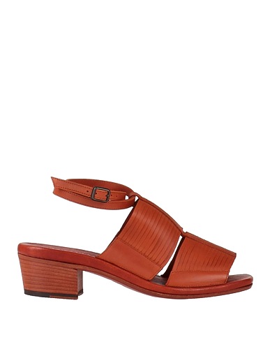 PANTANETTI Sandals Tan Leather