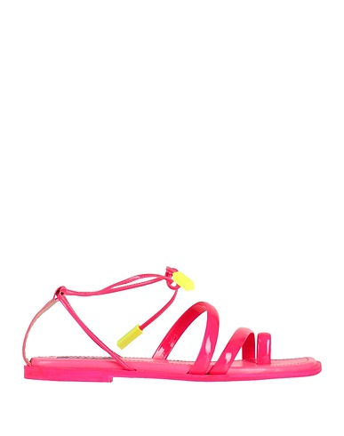 MSGM Infradito Fucsia Pelle
