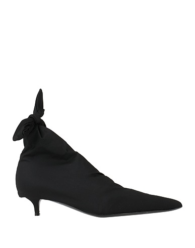 PHILOSOPHY di LORENZO SERAFINI Ankle boot Black Textile fibres