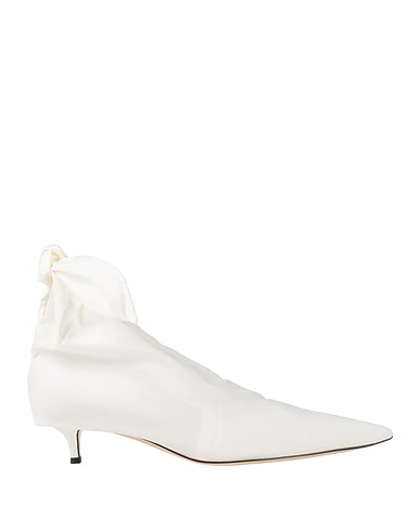 PHILOSOPHY di LORENZO SERAFINI Stivaletti Bianco Fibre tessili