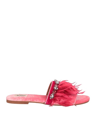 GIPSY ROSE Sandals Red Textile fibres