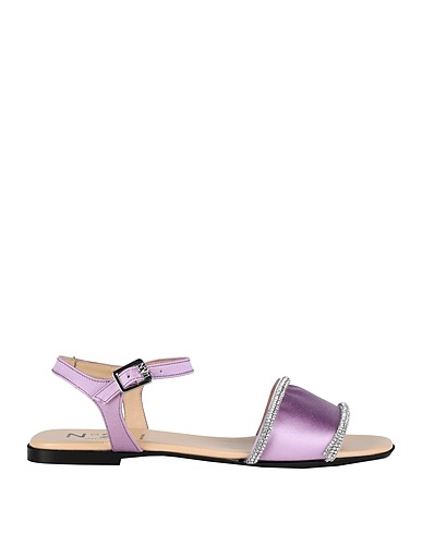 N°21 Sandals Lilac 100% Textile fibres