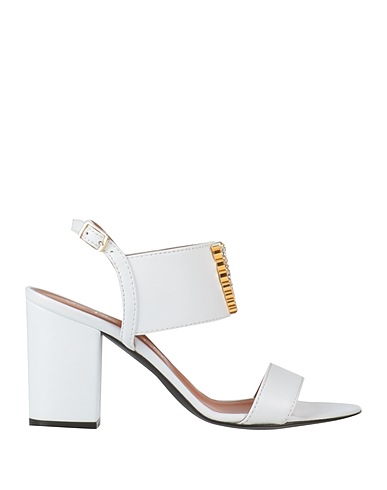 VIA ROMA 15 Sandals White Leather
