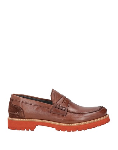 POLLINI Loafers Brown Leather