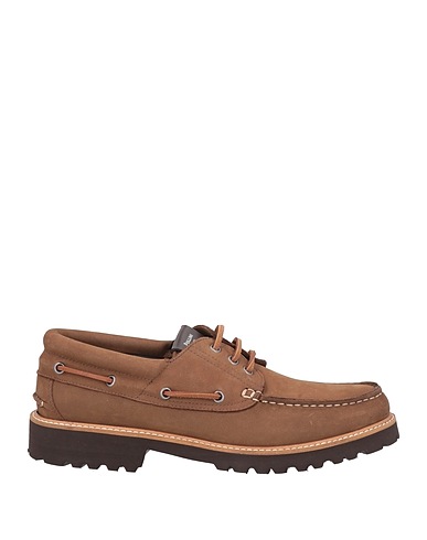 POLLINI モカシン ブラウン 革（なめし加工）