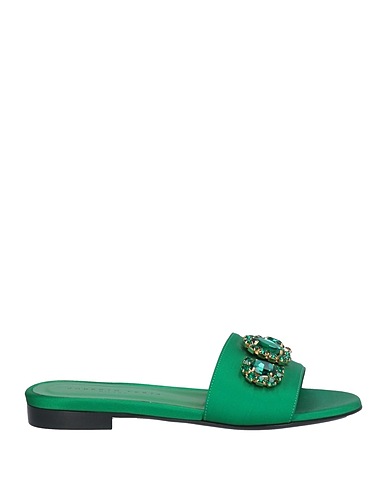 ROBERTO FESTA Sandals Green Leather