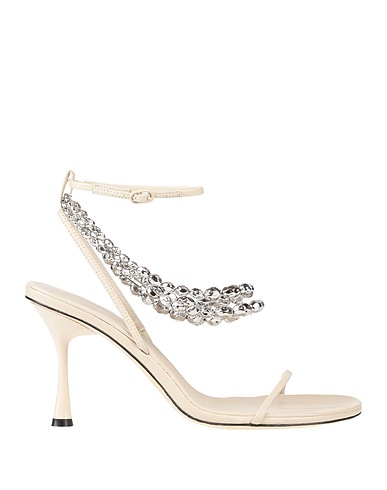 STUDIO AMELIA Sandals Beige Leather