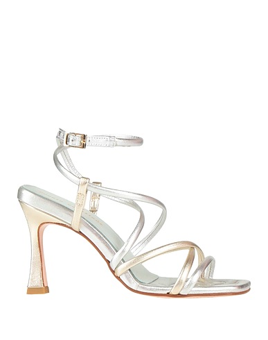 POESIE VENEZIANE Sandals Silver Leather