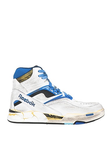 MAISON MARGIELA x REEBOK スニーカー ブルー 革（なめし加工） / 紡績繊維