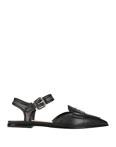 AGL Footwear Black Leather, Plastic