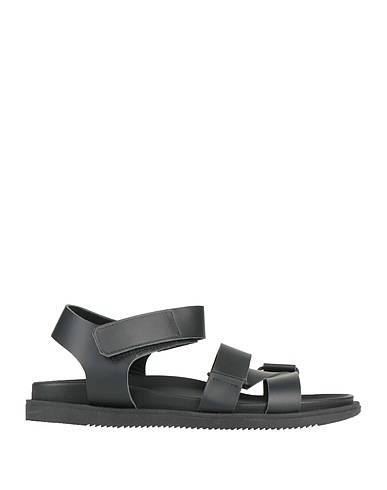 BALDININI Sandals Black Leather