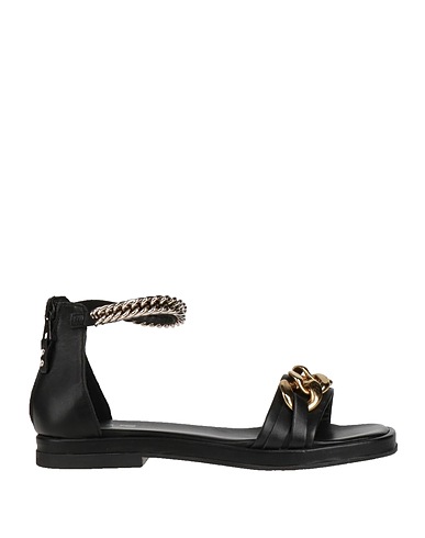 MJUS Sandals Black Leather
