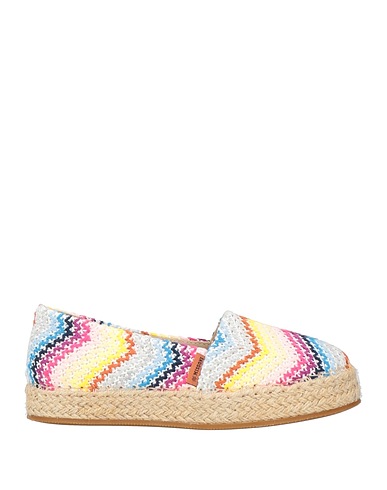MISSONI KIDS Espadrilles White Textile fibres