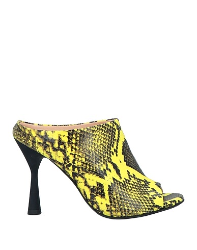 AGL Sandals Yellow Leather