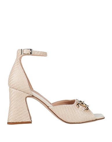 MARIAN Sandals Ivory Textile fibers