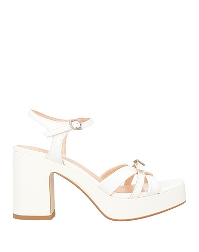 ZINDA Sandali Bianco Pelle