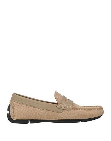 EMPORIO ARMANI Loafers Taupe Leather