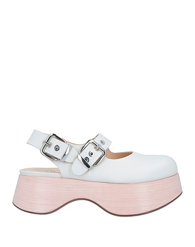 AGL Mules and clogs Off white Leather