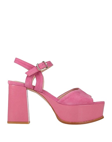 ZINDA Sandals Fuchsia Leather